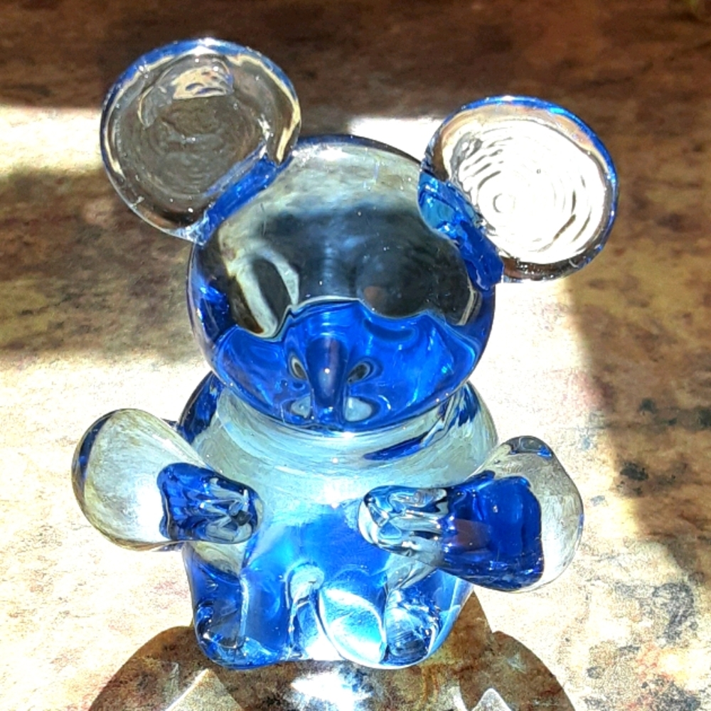 Art glass Blue Koala